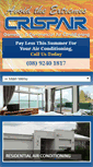 Mobile Screenshot of crispair.com.au